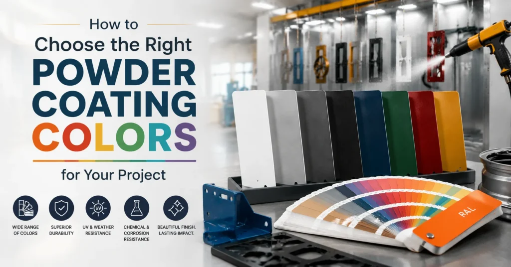 How to Choose the Right Powder Coating Colors for Your Project