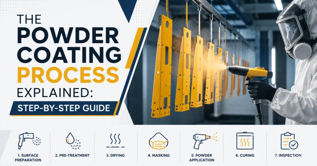The Powder Coating Process Explained: Step-by-Step Guide