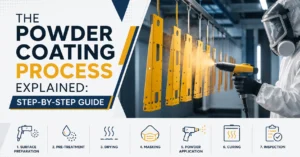 The Powder Coating Process Explained: Step-by-Step Guide