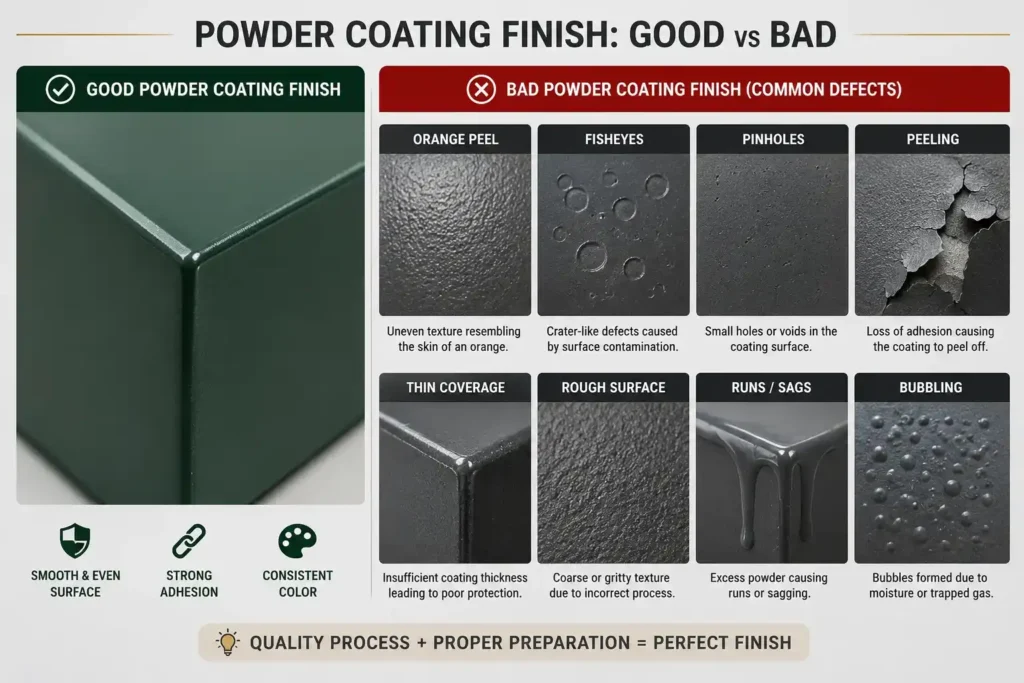 powder-coating-defects-comparison